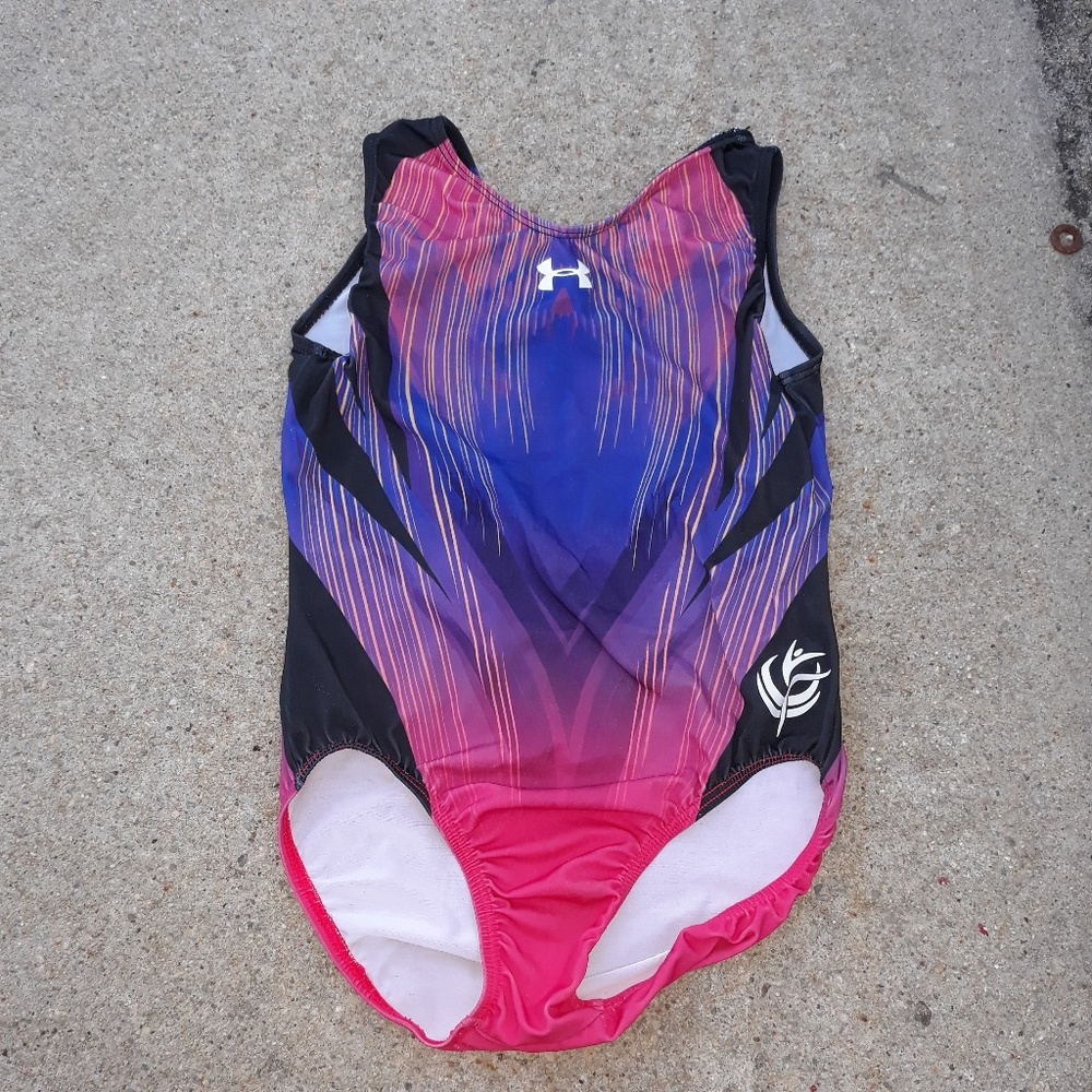 Rare axs under armour gymnastics  leotard